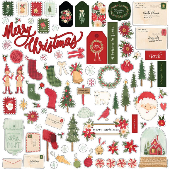 Carta Bella Letters to Santa Christmas Collection