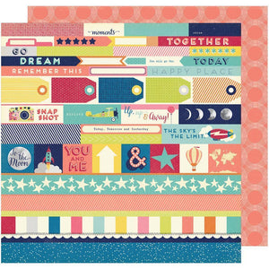 Scrapbooking  Shimelle Starshine Orion Paper 12x12 Paper 12"x12"