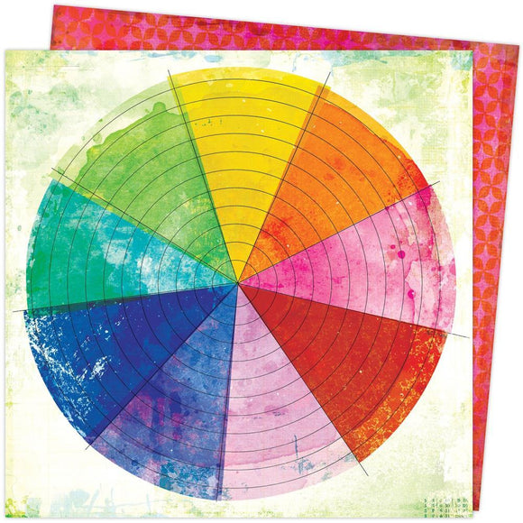 Scrapbooking  Vicki Boutin Color Study Double-Sided Cardstock 12