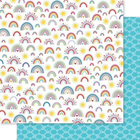Scrapbooking  Bella Blvd You Are My Sunshine Double-Sided Cardstock 12