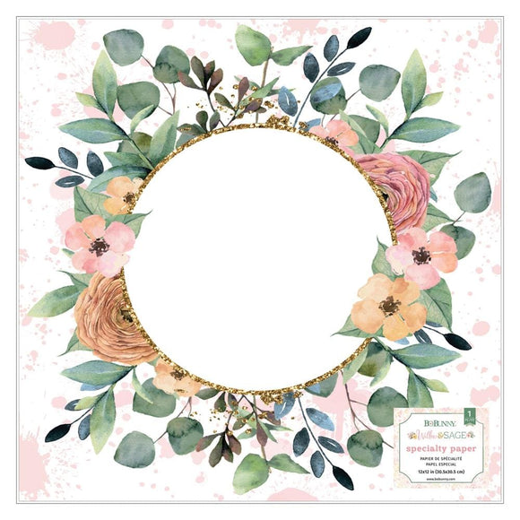 Scrapbooking  Willow & Sage Specialty Paper 12