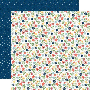 Scrapbooking  Carta Bella Craft & Create Double-Sided Cardstock 12"X12" - Crafting Floral Paper 12"x12"
