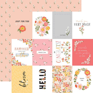 Scrapbooking  Flora No. 5 Double-Sided Cardstock 12"X12" - Happy Journaling Cards Paper 12"x12"