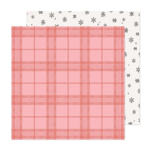 Scrapbooking  Crate Paper Mittens & Mistletoe Double-Sided Cardstock 12"X12" - Stay Cozy Paper 12"x12"