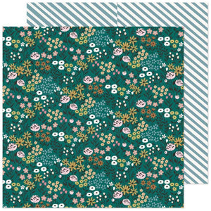 Scrapbooking  Maggie Holmes Marigold Double-Sided Cardstock 12"X12" -  Best Day Paper 12"x12"