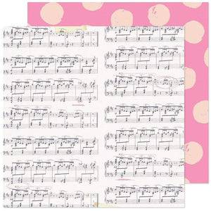 Scrapbooking  Maggie Holmes Marigold Double-Sided Cardstock 12"X12" -  High Note Paper 12"x12"