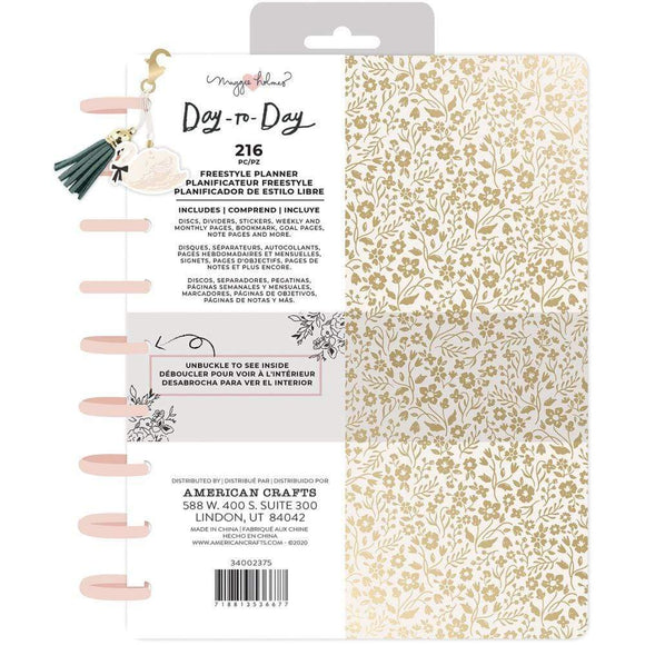 Scrapbooking  Maggie Holmes Day-To-Day Undated Freestyle Planner 7.5