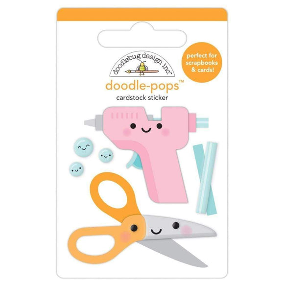 Scrapbooking  Cute & Crafty-Pops 3D Stickers Embellishments