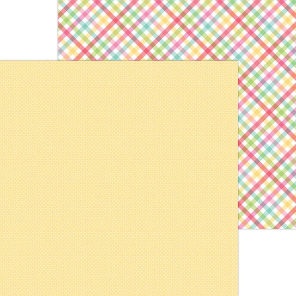 Scrapbooking  Doodlebug My Happy Place Double-Sided Cardstock 12