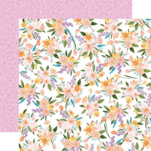 Scrapbooking  Echo Park Favorite Easter Double-Sided Cardstock 12"X12" - Easter Bouquet Paper 12"x12"
