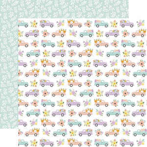 Scrapbooking  Echo Park It's Easter Time Double-Sided Cardstock 12"X12" - Garden Goodies Paper 12"x12"