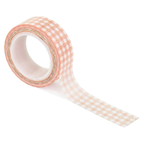 Scrapbooking  Echo Park Our Baby Girl Washi Tape 30' Baby Girl Plaid, Our Baby Girl Washi