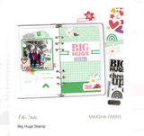 Scrapbooking  Elles Studio Big Hugs Stamps stamp