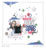 Scrapbooking  Elle's Studio A Merry Moment Stamp Set stamps