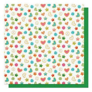 Scrapbooking  Photoplay Little Chef Double-Sided Cardstock 12"X12" - Cookies Paper 12"x12"