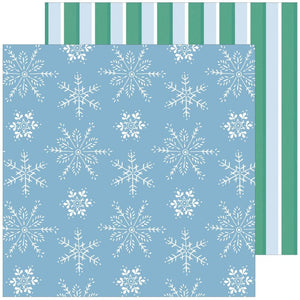 Scrapbooking  Pinkfresh Happy Holidays Double-Sided Cardstock 12"X12" Winter Wonderland Paper 12"x12"