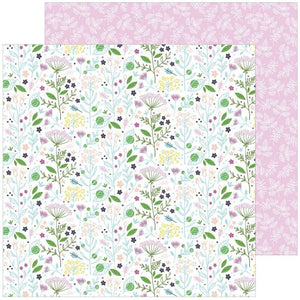 Scrapbooking  Noteworthy Double-Sided Cardstock 12"X12" - Enchanted Booms Paper 12x12