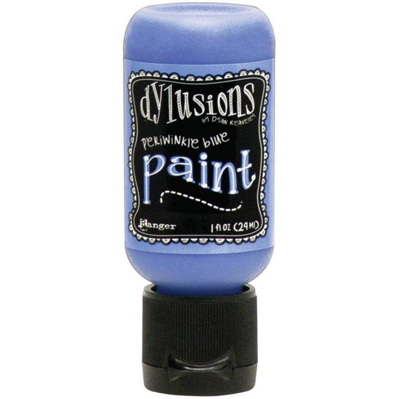 Scrapbooking  Dylusions Acrylic Paint 1oz - Periwinkle Blue Paint