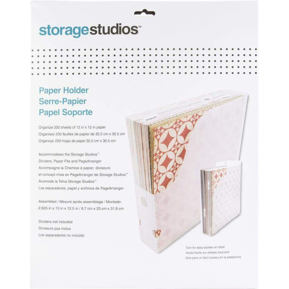 Scrapbooking  Storage Studios Paper Holder 12.5