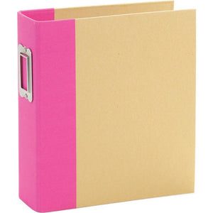 Scrapbooking  Simple Stories Sn@p! Binder 6"X8" Pink albums