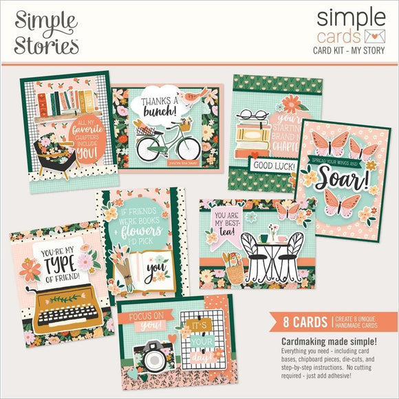 Scrapbooking  Simple Stories Simple Cards Card Kit My Story kit