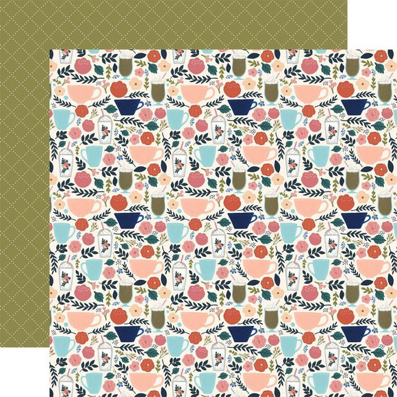 Scrapbooking  Coffee Double-Sided Cardstock 12