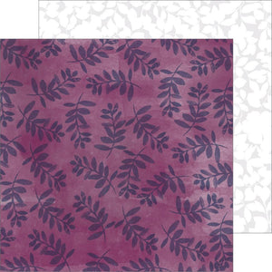 Scrapbooking  Indigo Hills 2 Double-Sided Cardstock 12"X12" - Gorge Paper 12x12