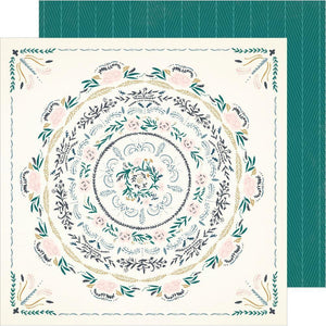 Scrapbooking  Maggie Holmes Sunny Days Double-Sided Cardstock 12"X12" - Wander Paper 12x12