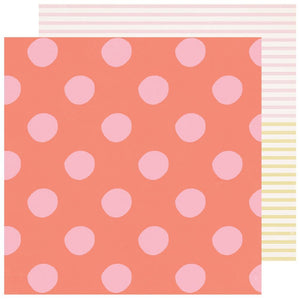 Scrapbooking  Maggie Holmes Sweet Story Double-Sided Cardstock 12"X12" - Soft Serve Paper 12x12