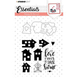 Scrapbooking  Studio Light Essentials Stamp & Die Set - Home Stamps