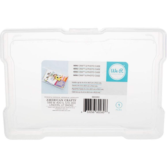 Scrapbooking  We R Memory Keepers Craft & Photo Translucent Plastic Storage 4