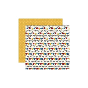Scrapbooking  Bro & Co. Double-Sided Cardstock 12"X12" - You Rock Paper 12"x12"