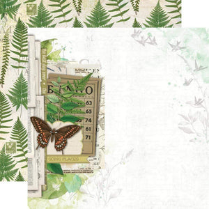 Scrapbooking  Simple Vintage Great Escape Double-Sided Cardstock 12"X12" -Wild & Free Paper 12"x12"