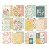 Scrapbooking  Simple Stories Double-Sided Paper Pad 6"X8" 24/Pkg Wildflower Paper Pad