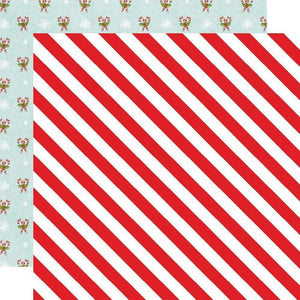 Scrapbooking  Simple Vintage North Pole Double-Sided Cardstock 12"X12" - Twinkle & Shine Paper Pad