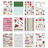 Scrapbooking  Simple Stories Holly Days Sticker Book 12/Sheets , 645/Pkg stickers