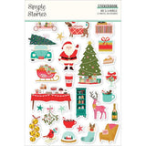 Scrapbooking  Simple Stories Sticker Book 12/Sheets Mix & A-Mingle, 346/Pkg stickers