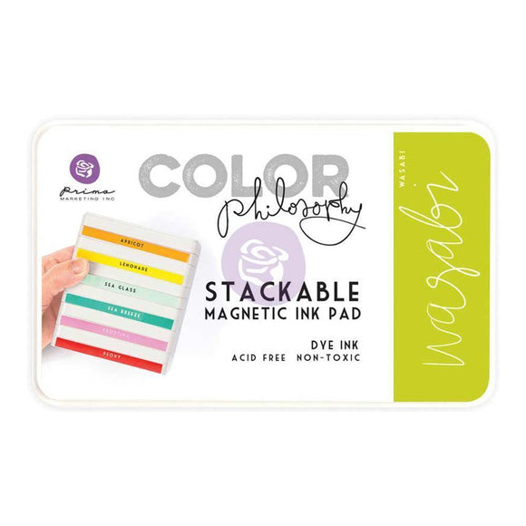 Scrapbooking  Prima Marketing Color Philosophy Dye Ink Pad - Wasabi Paper Collections 12x12