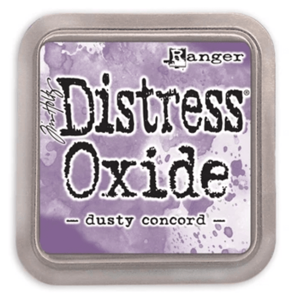 Scrapbooking  Tim Holtz Distress Oxides Ink Pad - Dusty Concord Paper Collections 12x12