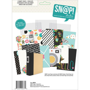 Scrapbooking  Carpe Diem Sn@p! Journal Pages 6"X8" and Envelope Paper Collections 12x12