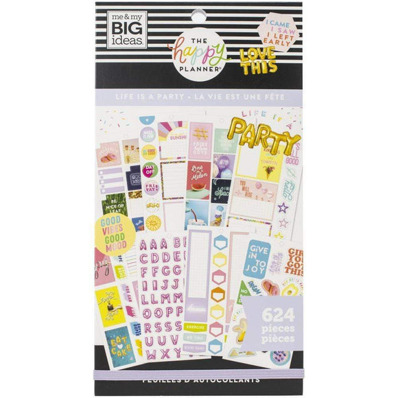 Scrapbooking  Happy Planner Sticker Value Pack Life Is A Party Paper Collections 12x12