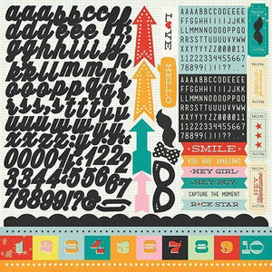 Scrapbooking  Hey Kid Element Stickers Paper Collections 12x12