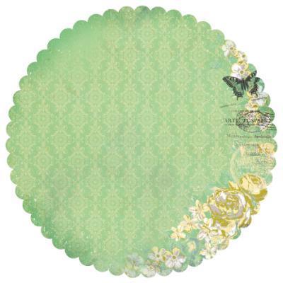 Scrapbooking  Kaisercraft Pickled Pear Lime Die Cut Paper Collections 12x12