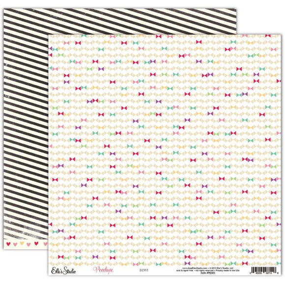 Scrapbooking  Penelope  Bows Paper Paper Collections 12x12