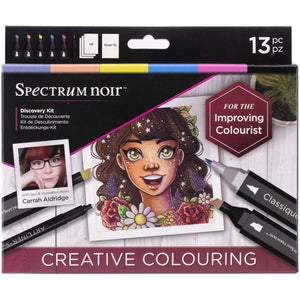 Scrapbooking  Spectrum Noir Discovery Kit  - Creative Colouring Paper Collections 12x12
