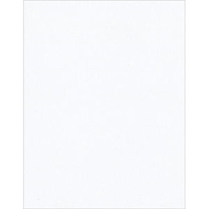 Scrapbooking  Bazzill Classic White Smooth Cardstock 8.5"X11" Paper Collections 12x12