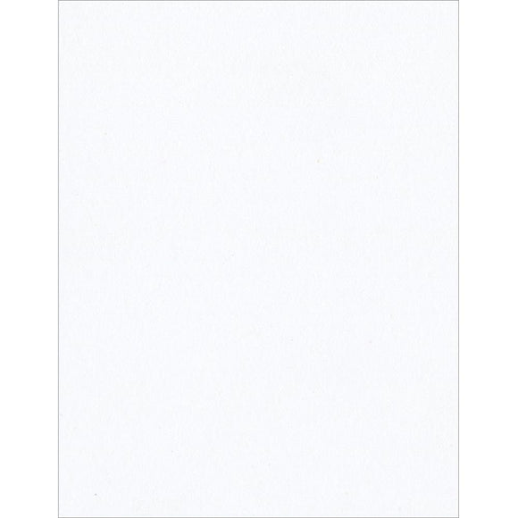 Scrapbooking  Bazzill Classic White Smooth Cardstock 8.5