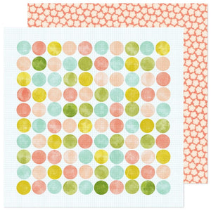 Scrapbooking  Vicki Boutin Print Shop Double-Sided Cardstock 12"X12" -Spot On Paper 12"x12"