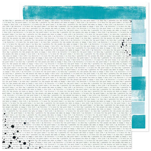 Scrapbooking  Vicki Boutin Print Shop Double-Sided Cardstock 12"X12" - Typeset Paper 12"x12"