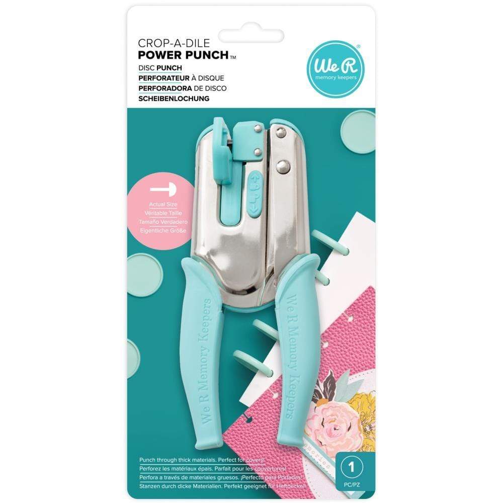 We R Memory Keepers Crop A Dile Power Punch Tool Disc
